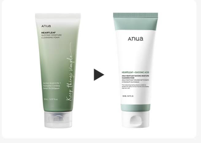 Anua - Heartleaf Succinic Moisture Cleansing Foam /150ml
