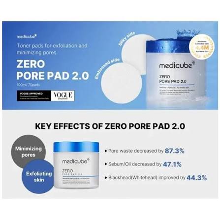 medicube - Zero Pore Pad 2.0 /70 pads