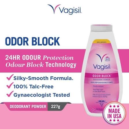 Vagisil, Odor Block Deodorant Powder /227 g