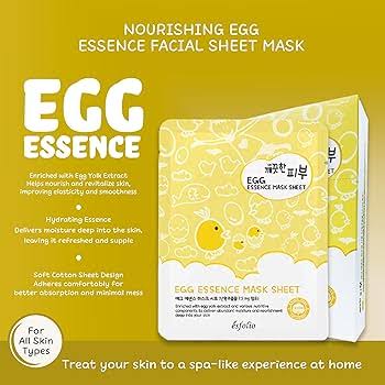esfolio - Pure Skin Egg Essence Mask Sheet