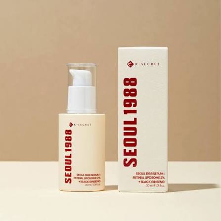KSECRET - SEOUL 1988 Serum : Retinal Liposome 2% + Black Ginseng /30ml