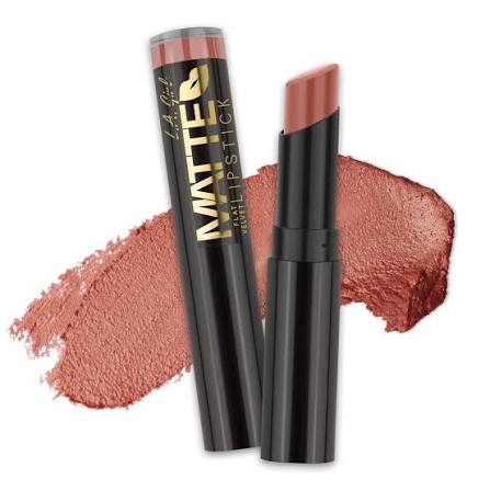 la girl matte flat velvet lipstick snuggle