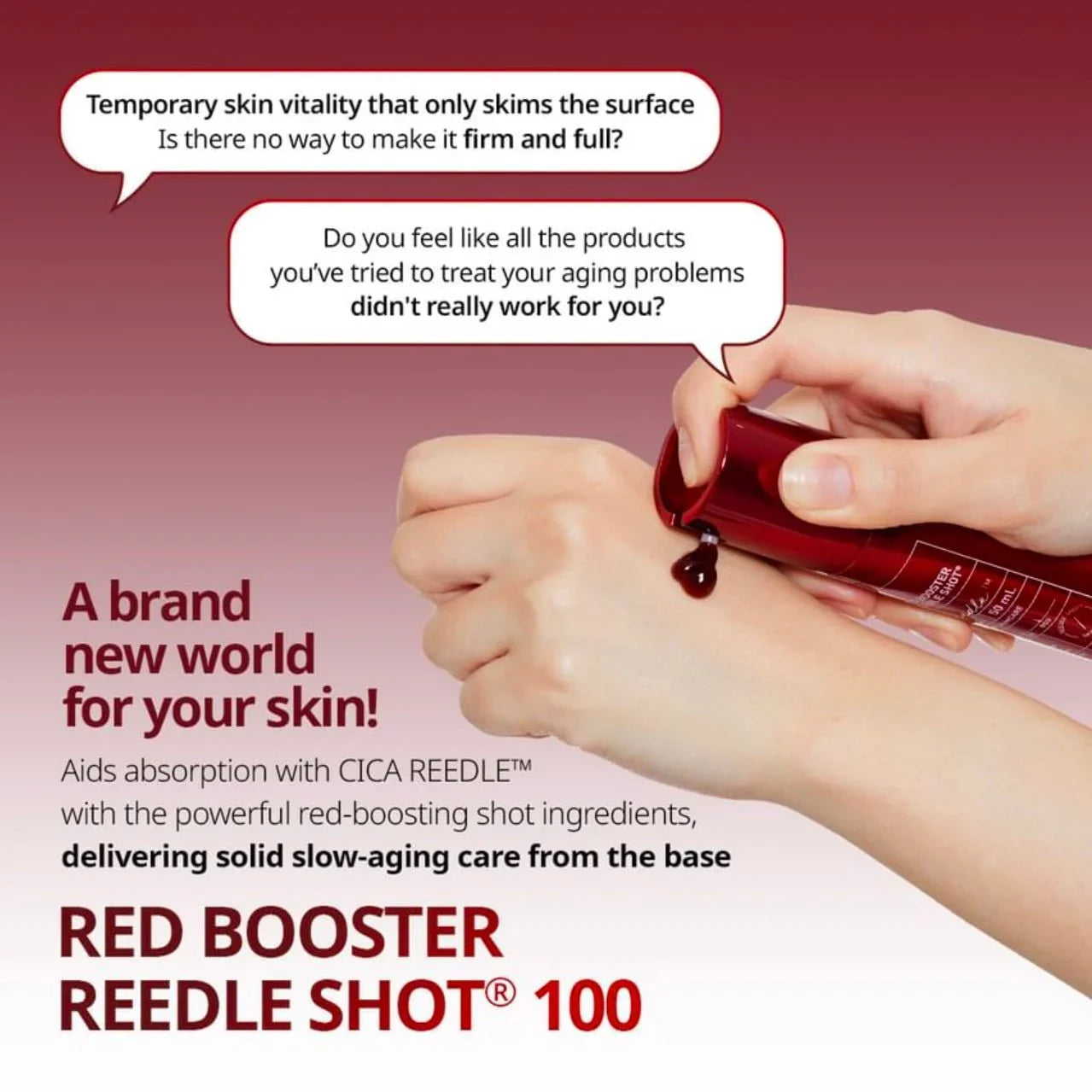 VT - Red Booster Reedle Shot 100 /50ml